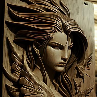 3D модель St Tifa Lockhart Final Fantasy VII Advent Children (STL)